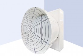 1380 square fiberglass fan with blower